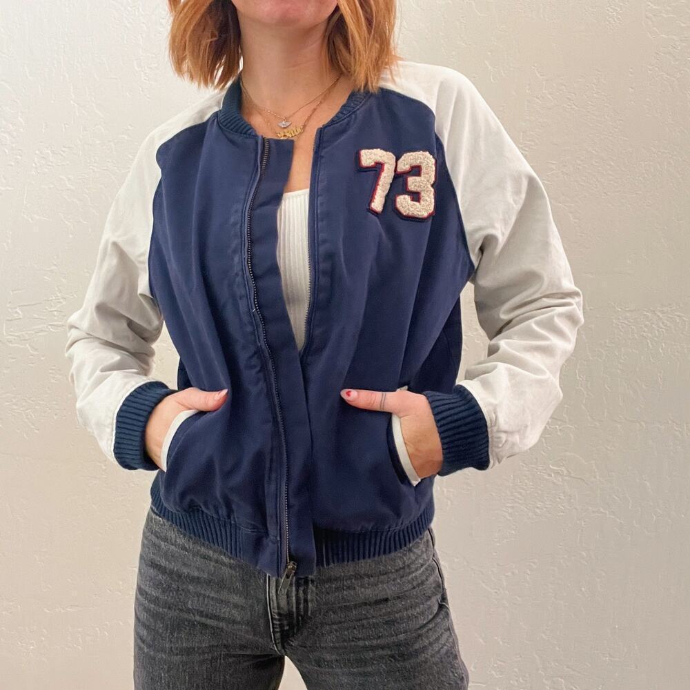 Vintage/Y2K Levi's 73 Retro Denim Bomber Jacket - Picture 3 of 6